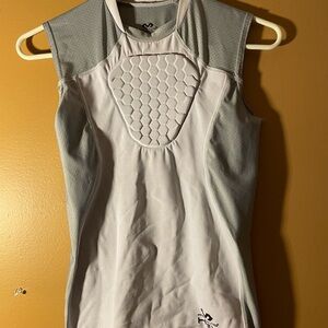 McDavid Youth Chest protector baseball heart guard compression shirt.